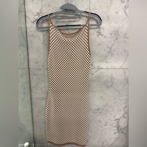 Abercrombie checkered dress - never worn and tags attached!